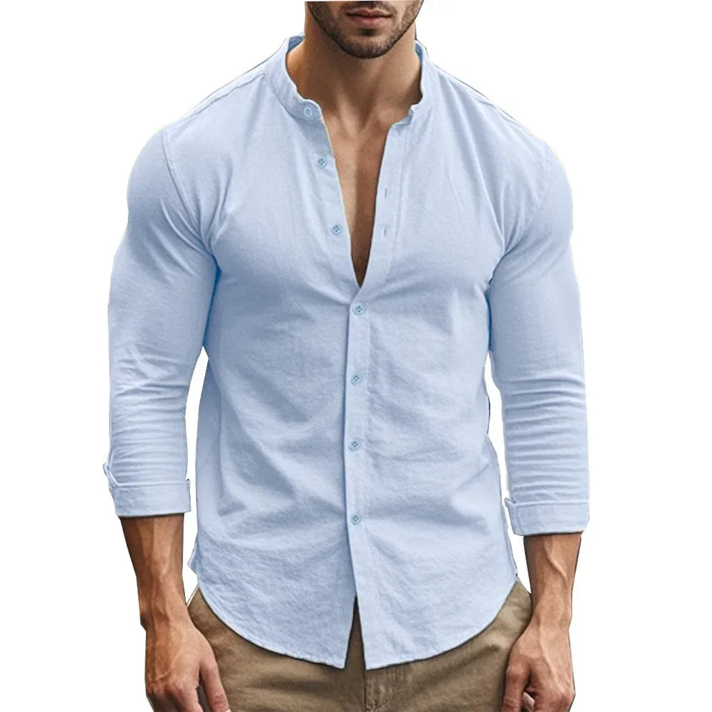Nash | Casual Cotton Linen Summer Shirt