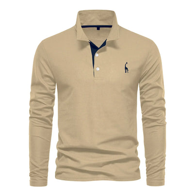 Dámaso® | Classic Long Sleeve Polo Sweater