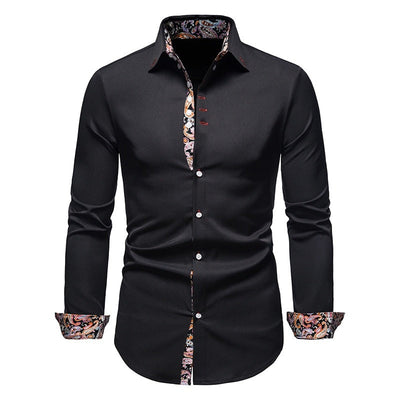 Jenson® | Elegant Long-Sleeved Polo For Men
