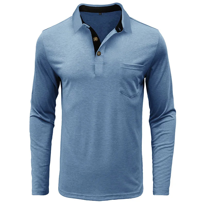 Ian® | Long Sleeve With Buttons & Chest Pocket