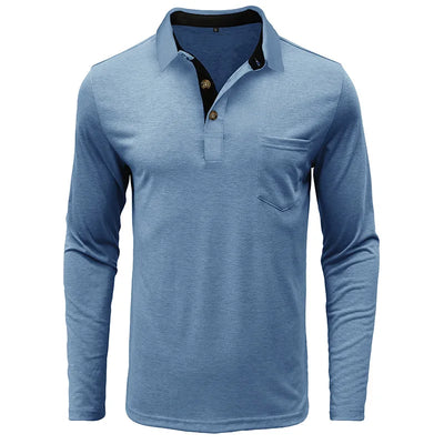 Ian® | Long Sleeve With Buttons & Chest Pocket