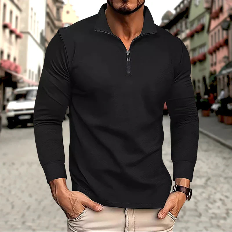 Brandon® | Casual Polo With Zipper