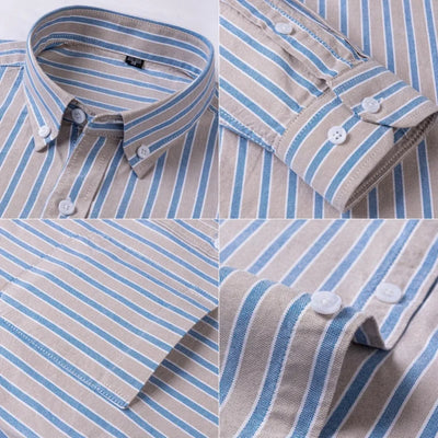Roman | Givalli - Men's Chic Oxford Shirt