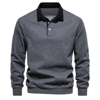 Caden® | Premium Cotton Sweater With Collar