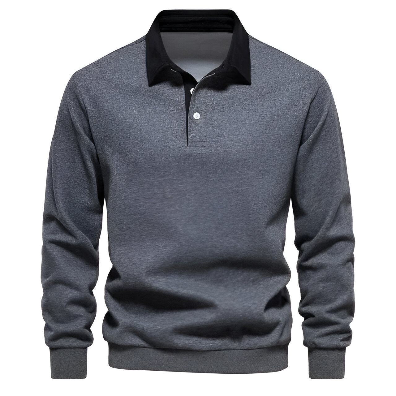 Alexander® | Stylish polo collar sweater