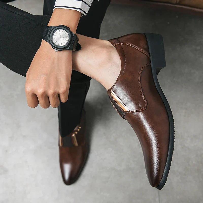 Domiciano® | Salvatore Genuine Leather Dress Shoes