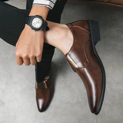 Domiciano® | Salvatore Genuine Leather Dress Shoes