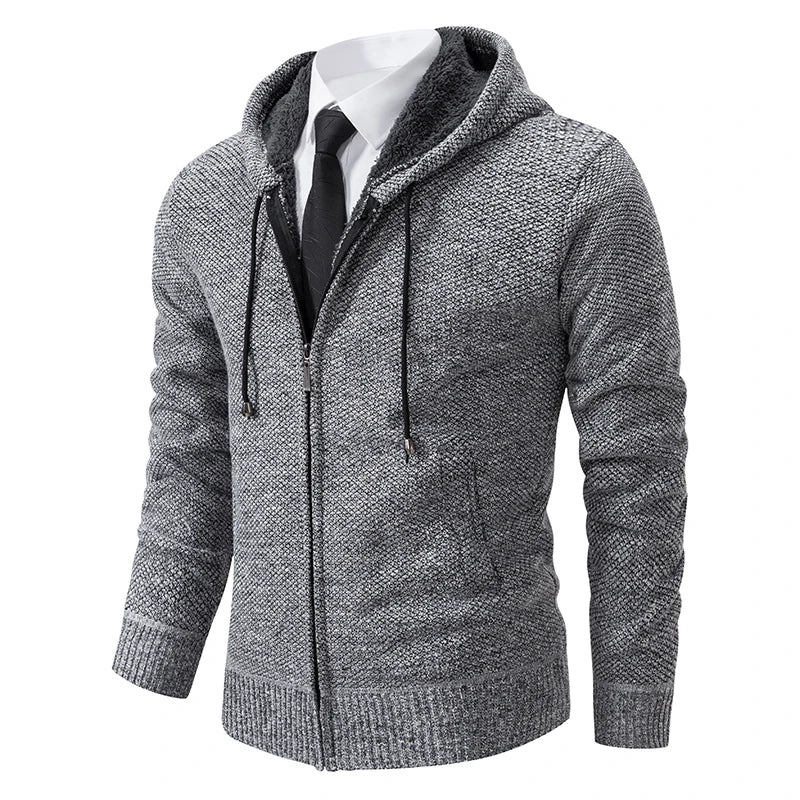 Sam | Fleece Zip-Up Cardigan