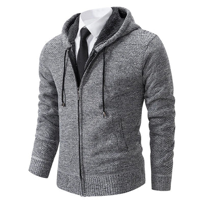 Sam | Fleece Zip-Up Cardigan