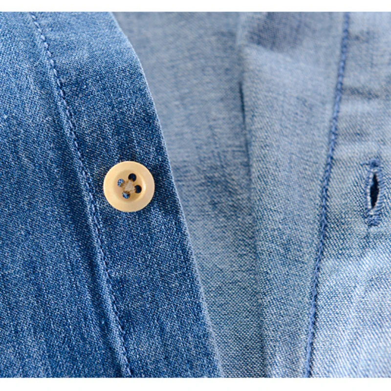 Alexander | Short Sleeved Denim Shirt