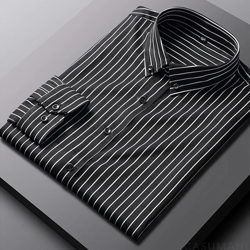 Latham | Men's Striped Casual Shirt
