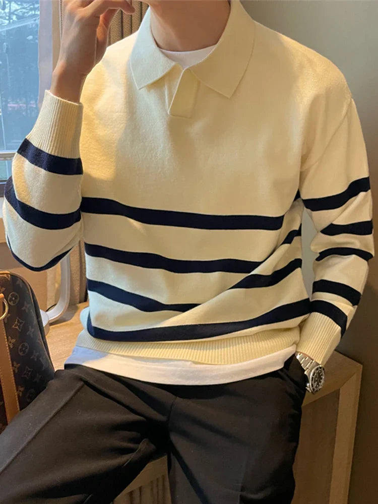 Beau® | Striped Knitted Sweater