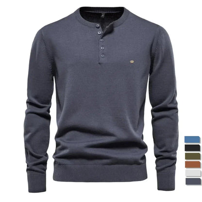 Crisóstomo® | Men'S Casual Henley Sweater