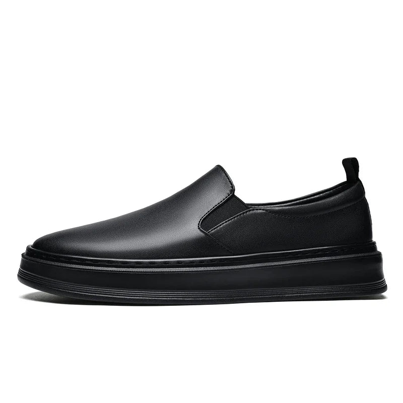 Eric | Leather Slip-On Shoes