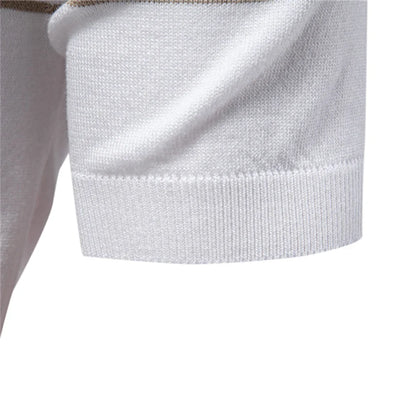 Jabir® | Polo Met Streepdesign