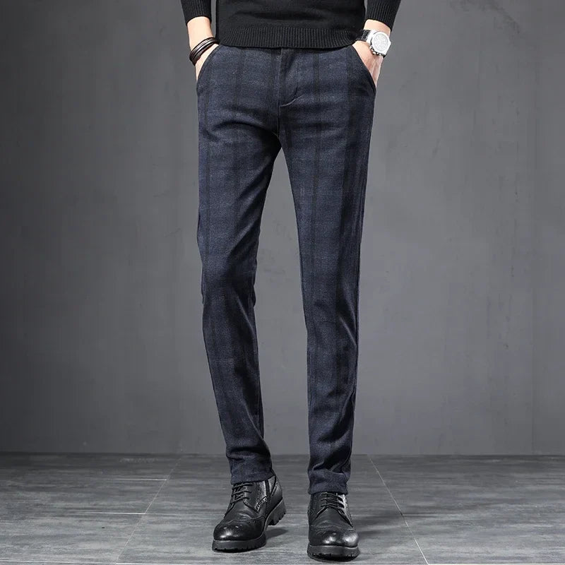 Dorian | Plaid Casual Pants