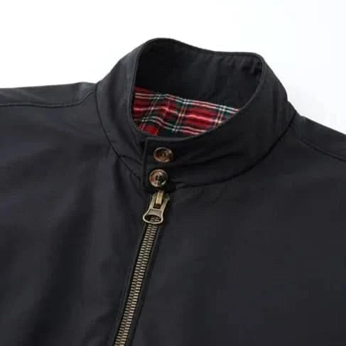 Chano | Classic bomber jacket for men with checked lining