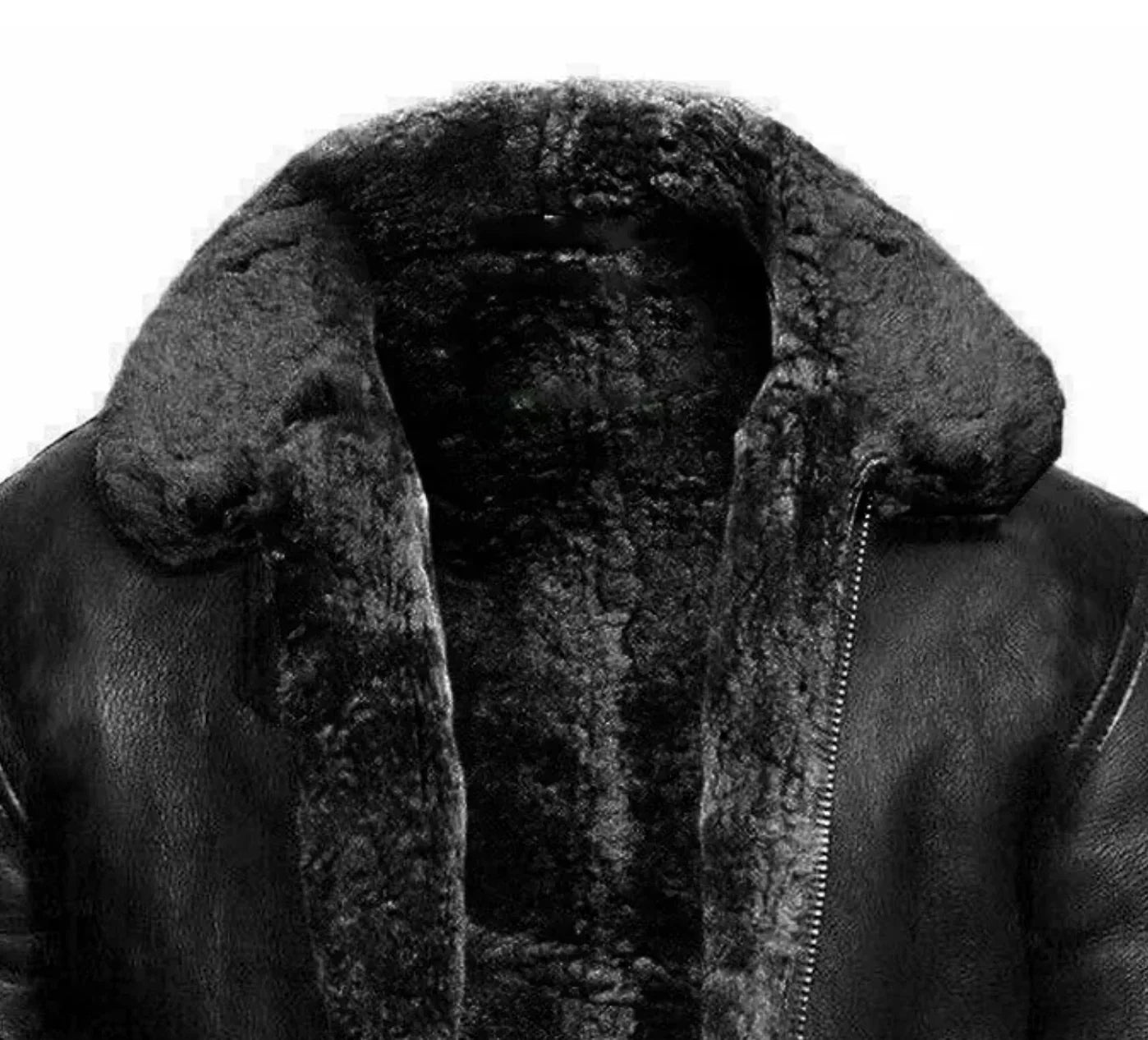 Cosme | Luxury fur-lined leather coat for men