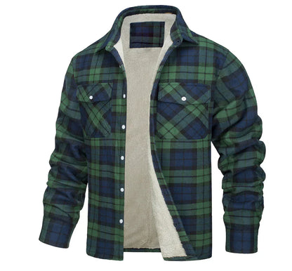 Emiliano® | Checked Shirt Jacket