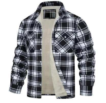 Emiliano® | Checked Shirt Jacket