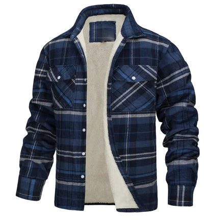 Emiliano® | Checked Shirt Jacket