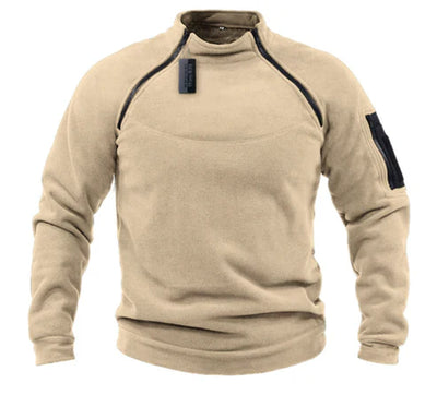 Mason® | Military style fleece sweater