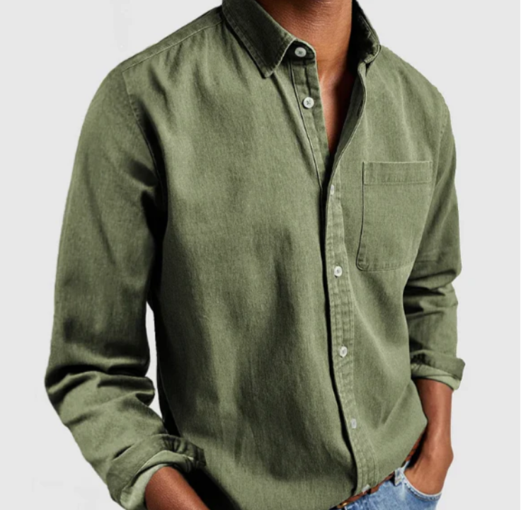 Harley® | Stylish Cotton Long Sleeve Shirt For Men