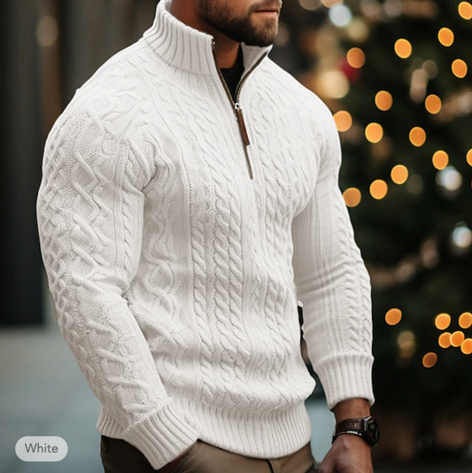 Homer® | Fashionable Sweater With Zipper For Men