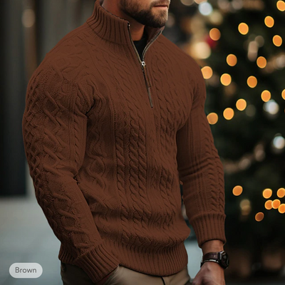 Homer® | Fashionable Sweater With Zipper For Men