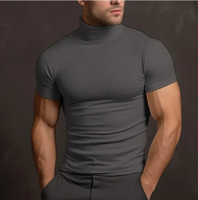 Macha® | Turtleneck Stretch Shirt