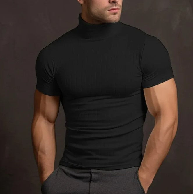 Macha® | Turtleneck Stretch Shirt