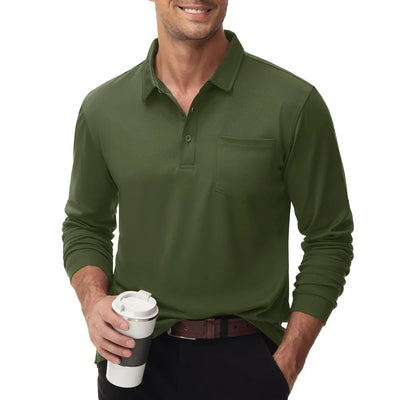 Conrad® | Men'S Polo Shirt Long Sleeves