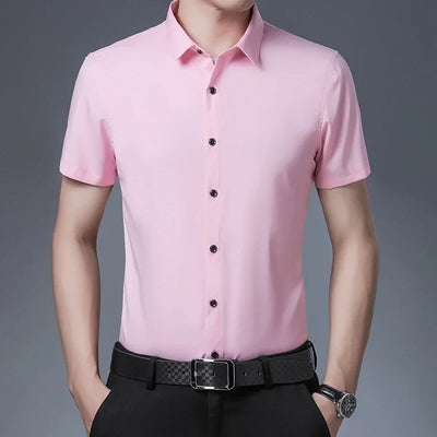 Roman | Business Casual Short-Sleeved Shirt