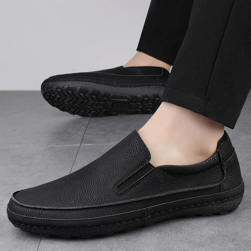 Bibor® | Nicol Genuine Leather Loafers