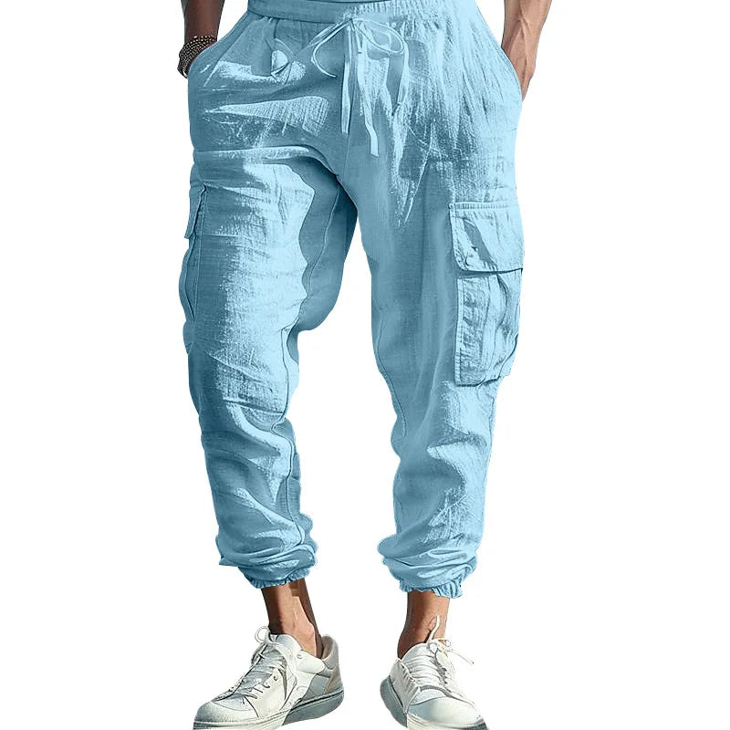 Russell® | Linen Cargo Pants