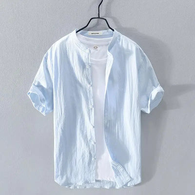 Vincent | Cotton Linen Summer Shirt