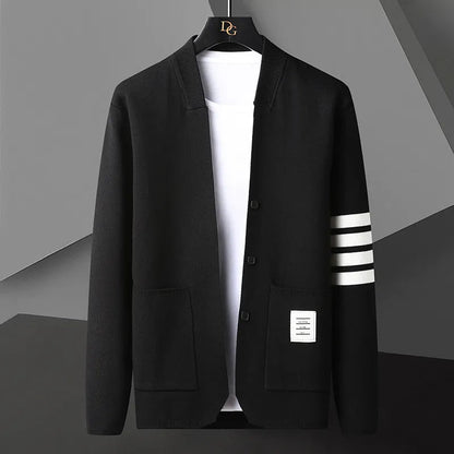 Lorenzo® | Elegant Striped Cardigan