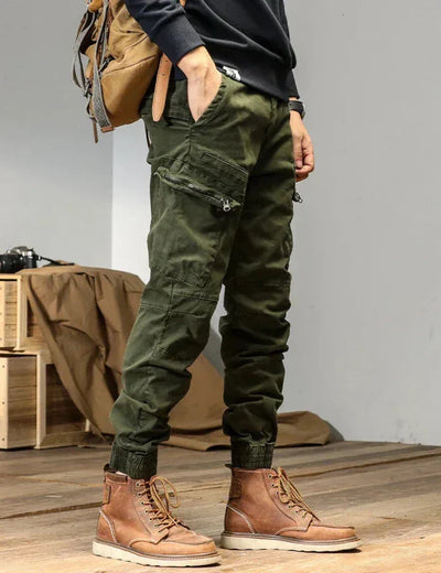 Próspero® | Khaki Cargo Joggers