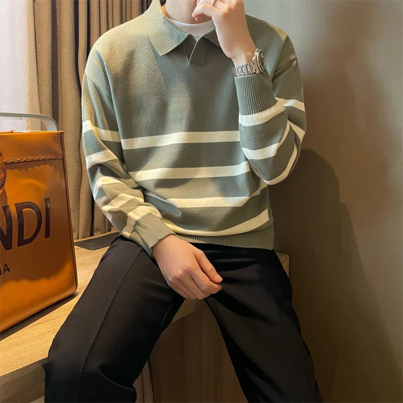 Beau® | Striped Knitted Sweater
