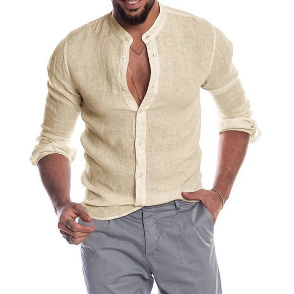 Kyle® | Linen And Cotton Shirt