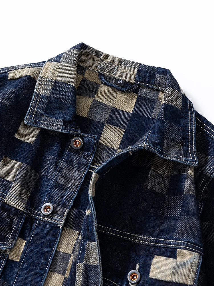 Bey® | Mosaic Vintage Denim Jacket