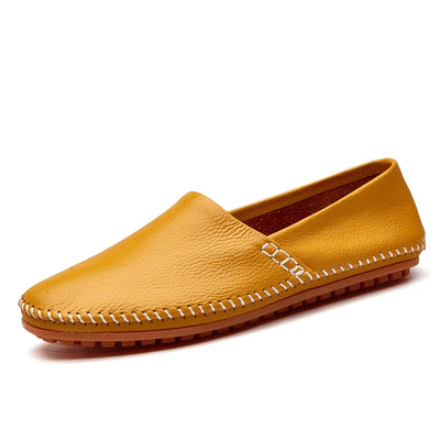 Gordon | Light Leather Loafers