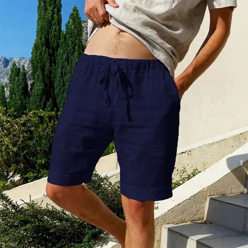 Jaxon® | Linen Shorts For Men