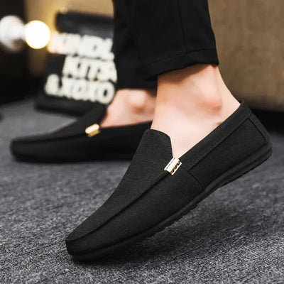 Atiyeh® | Krom Canvas Loafers