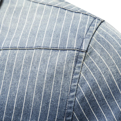 Wilson® | Striped Denim Blouse