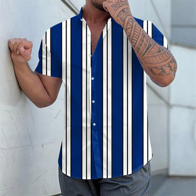 Corbin | Striped Short Sleeved Summer Shirt