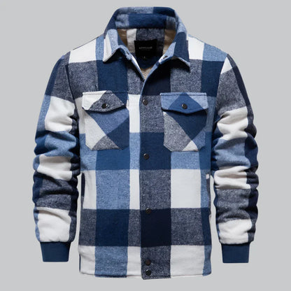 Liam® | Men'S Flannel Jacket With Fleece Lining