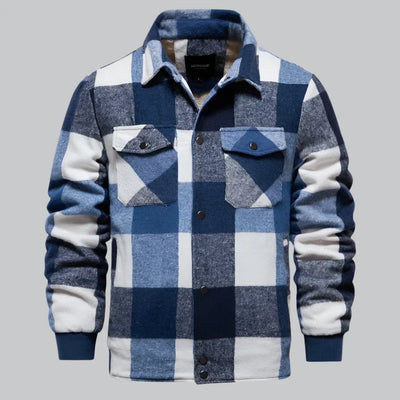 Liam® | Men'S Flannel Jacket With Fleece Lining
