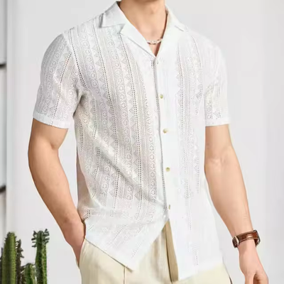 Baxter® | Men's Breathable Summer Shirt Knitted