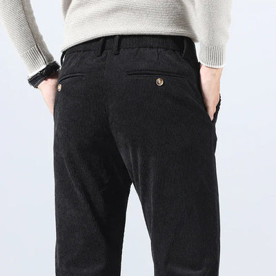 Ibraheem® | Ribbed Trousers For Men
